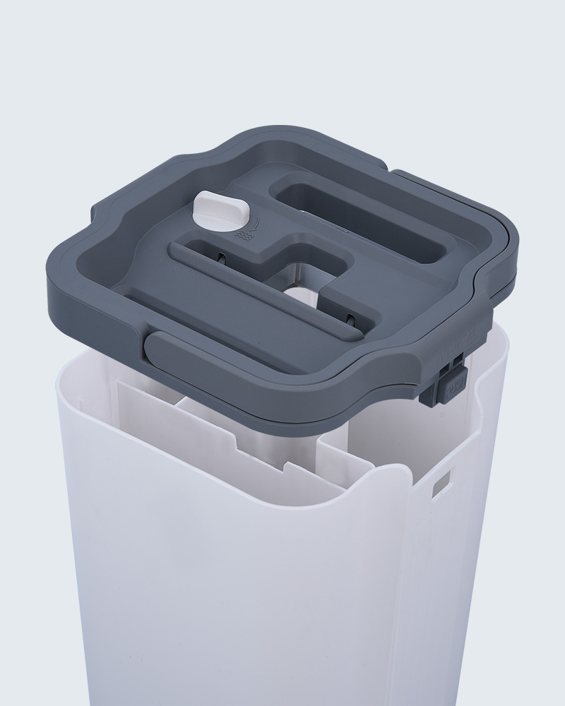 Profesjonalny zestaw płaskich wiader do mopa Mopx o dużej pojemności